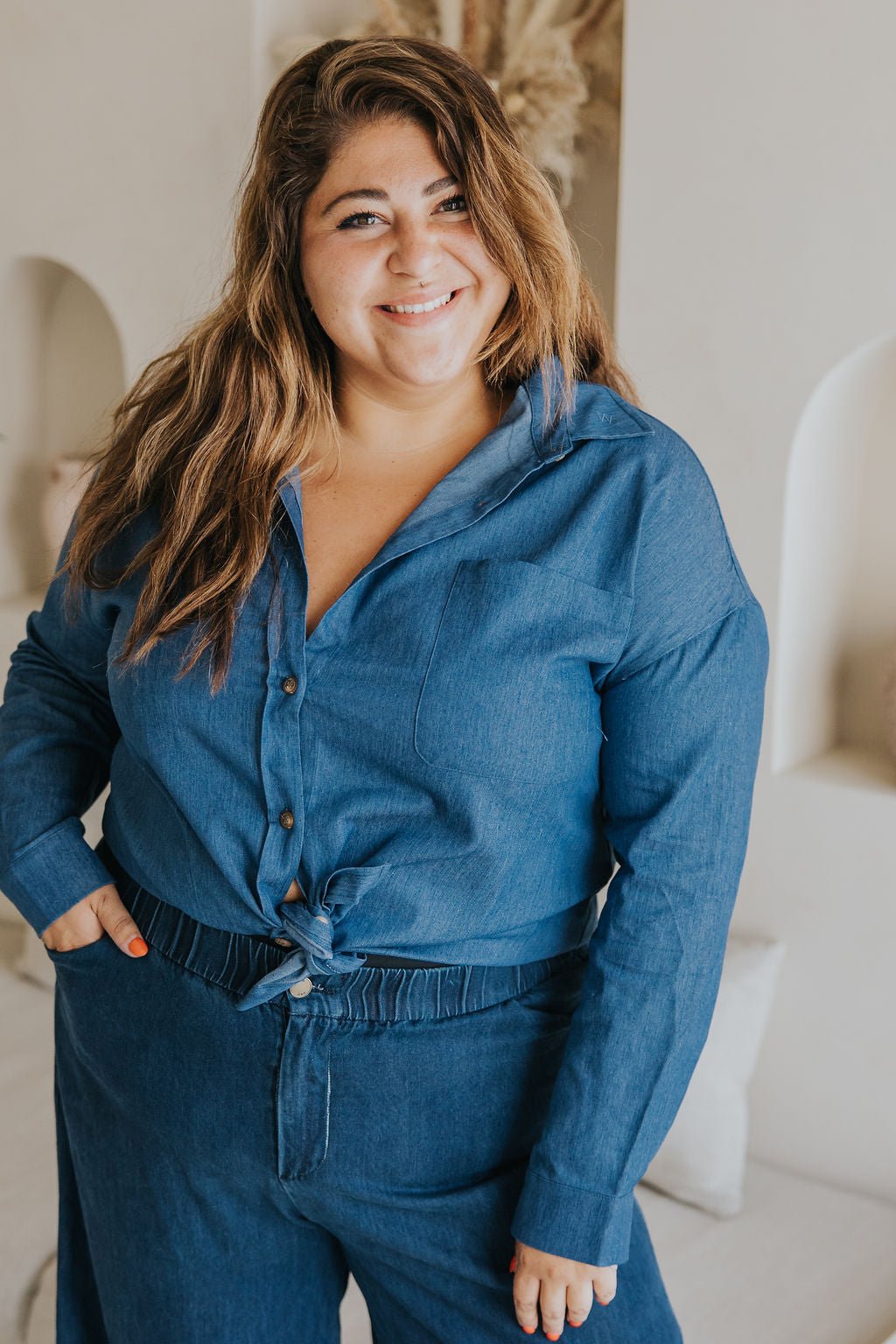 CHEMISE DENIM SUKI - WILL&YOU