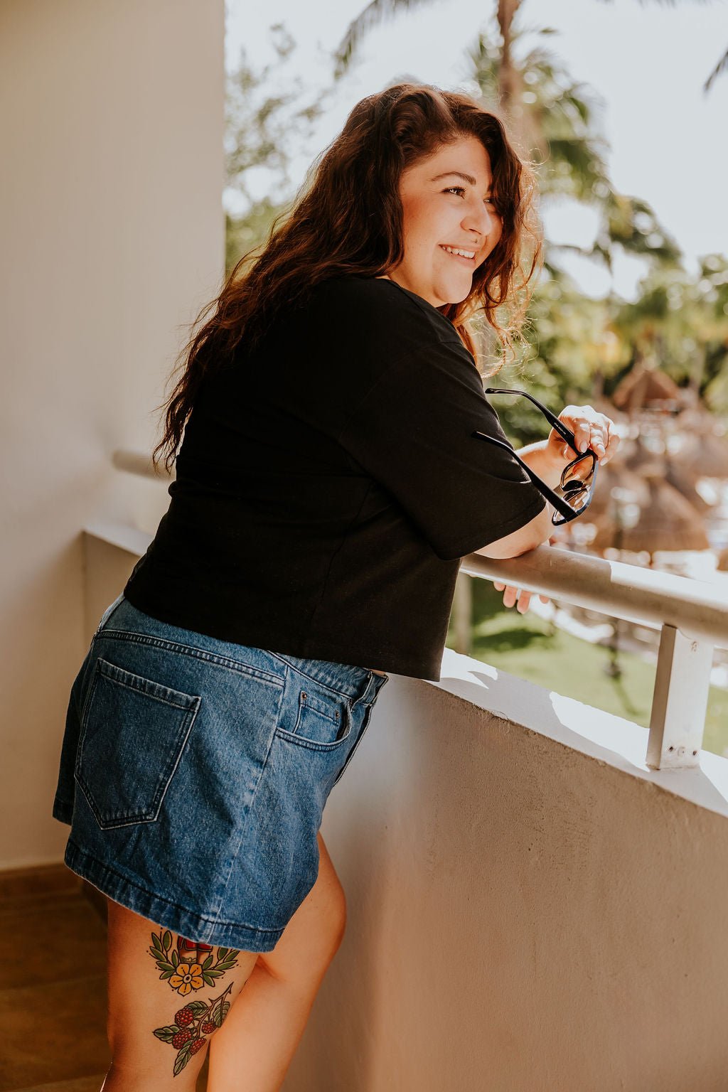 CROP TOP LANA - NOIR - WILL&YOU