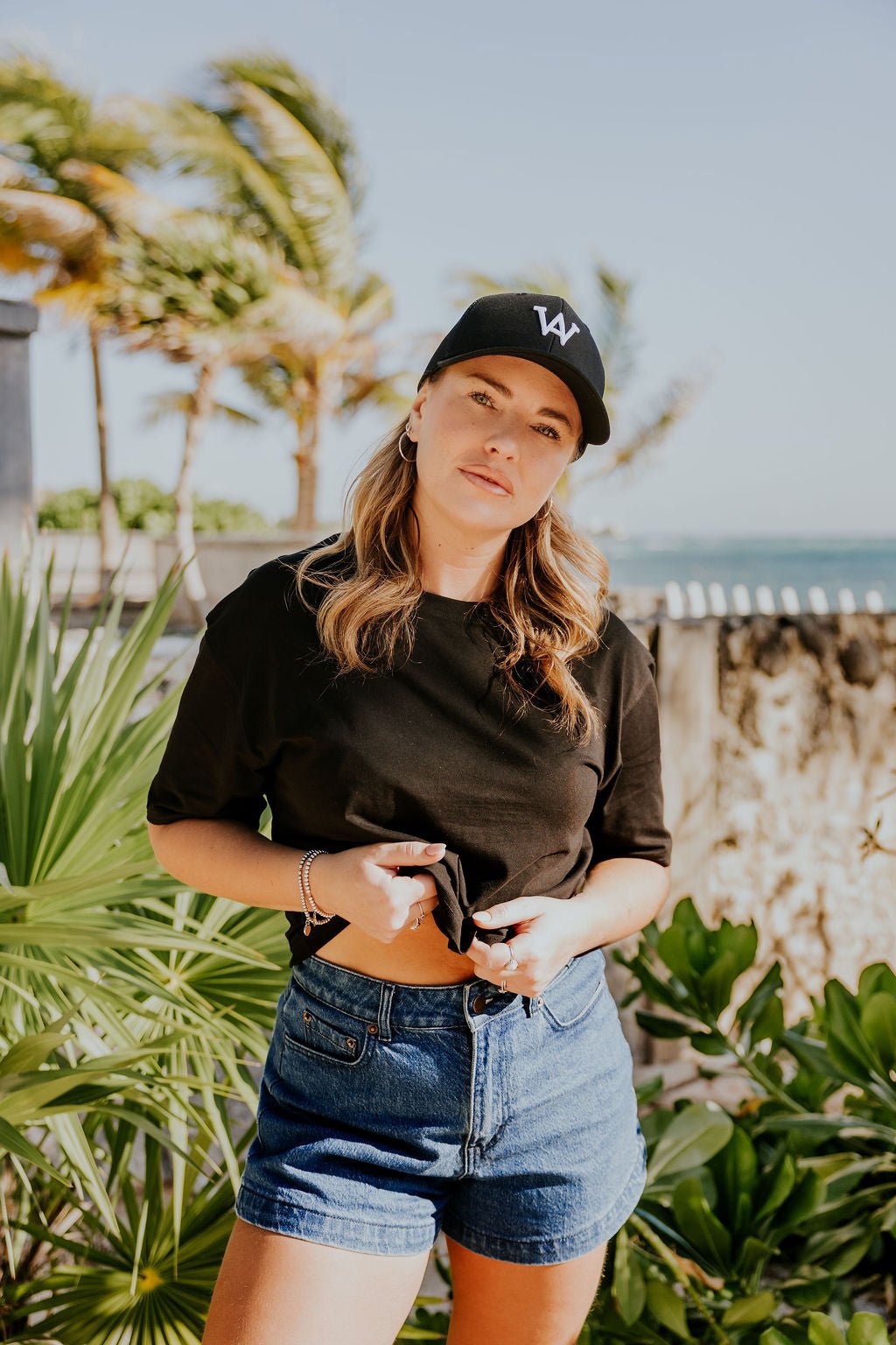 CROP TOP LANA - NOIR - WILL&YOU