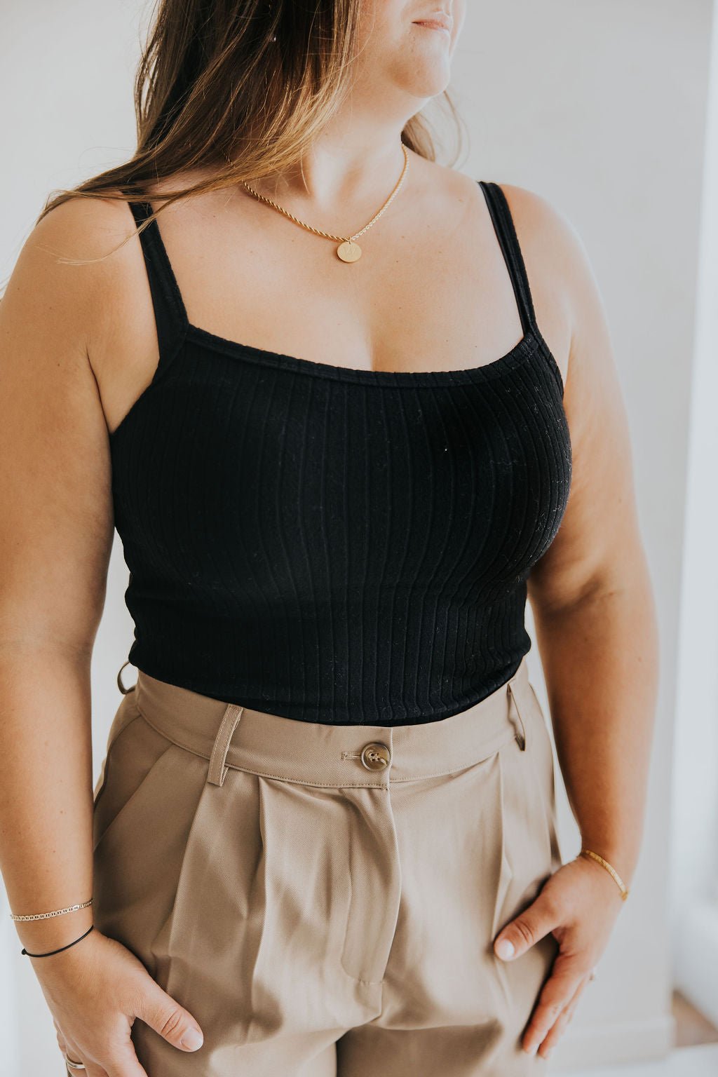 DUO DE CAMISOLES MANDY - BLANC & NOIR - WILL&YOU