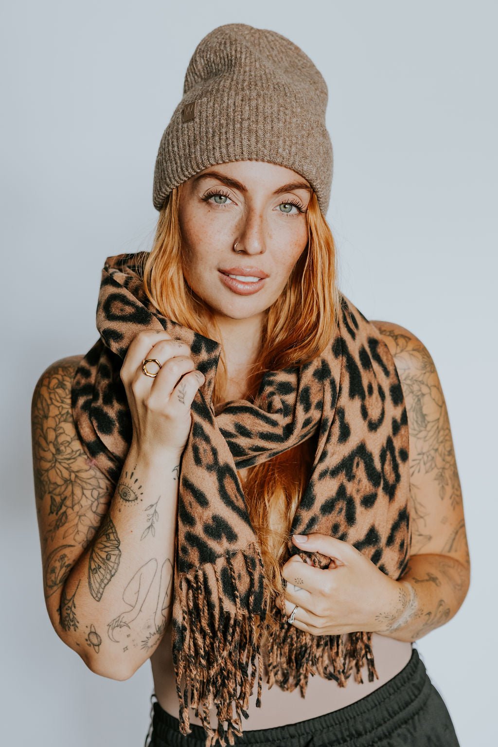 FOULARD LÉOPARD - WILL&YOU