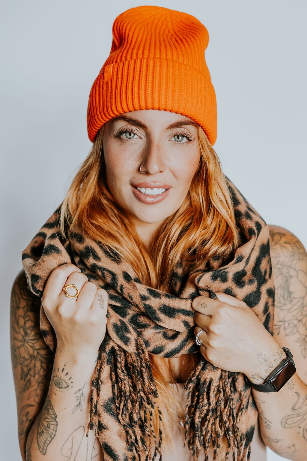 FOULARD LÉOPARD - WILL&YOU