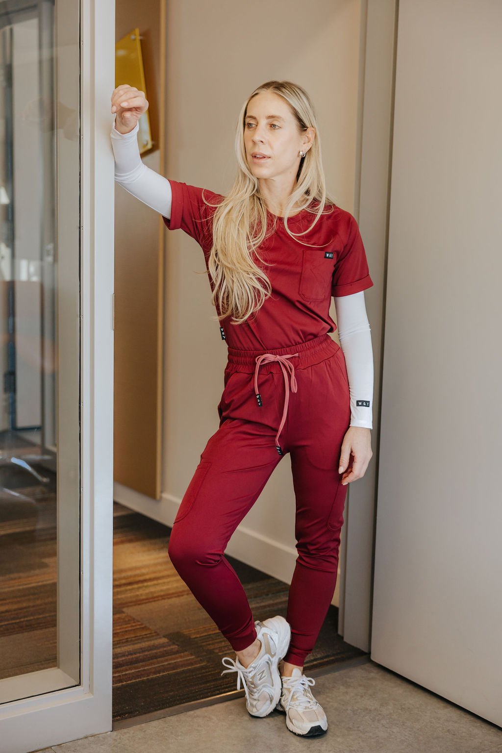 HAUT D'UNIFORME SHEPHERD - BOURGOGNE - WILL&YOU