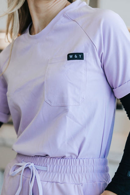 HAUT D'UNIFORME SHEPHERD - LILAS - WILL&YOU