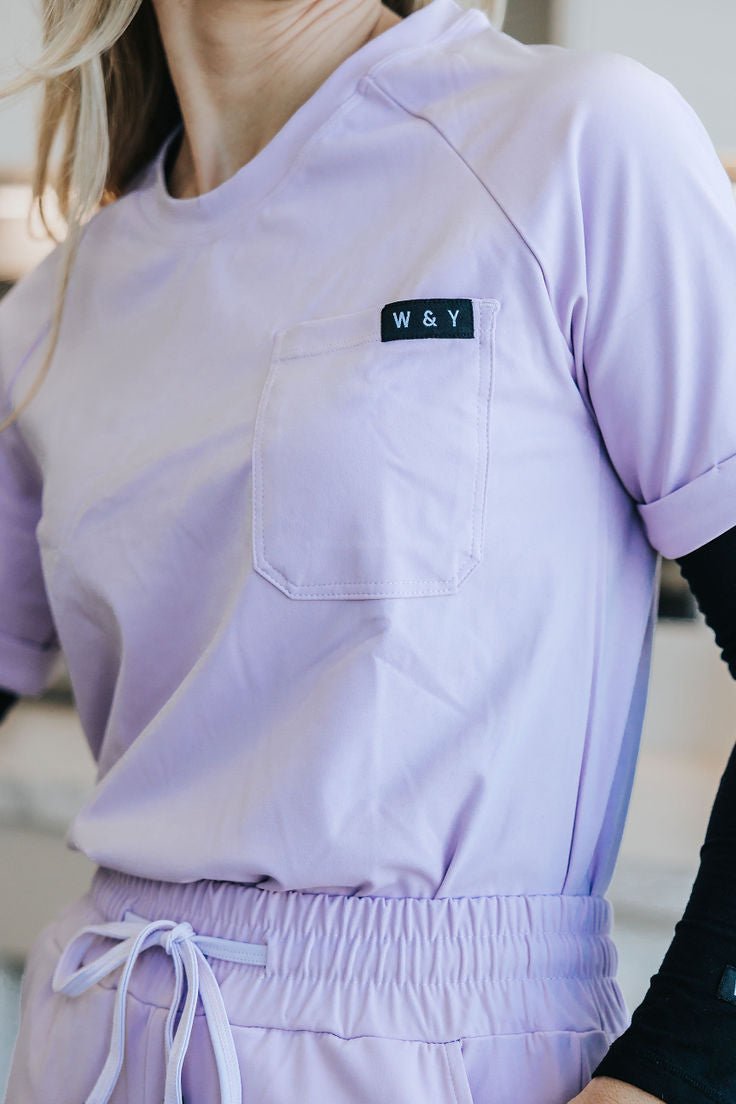 HAUT D'UNIFORME SHEPHERD - LILAS - WILL&YOU