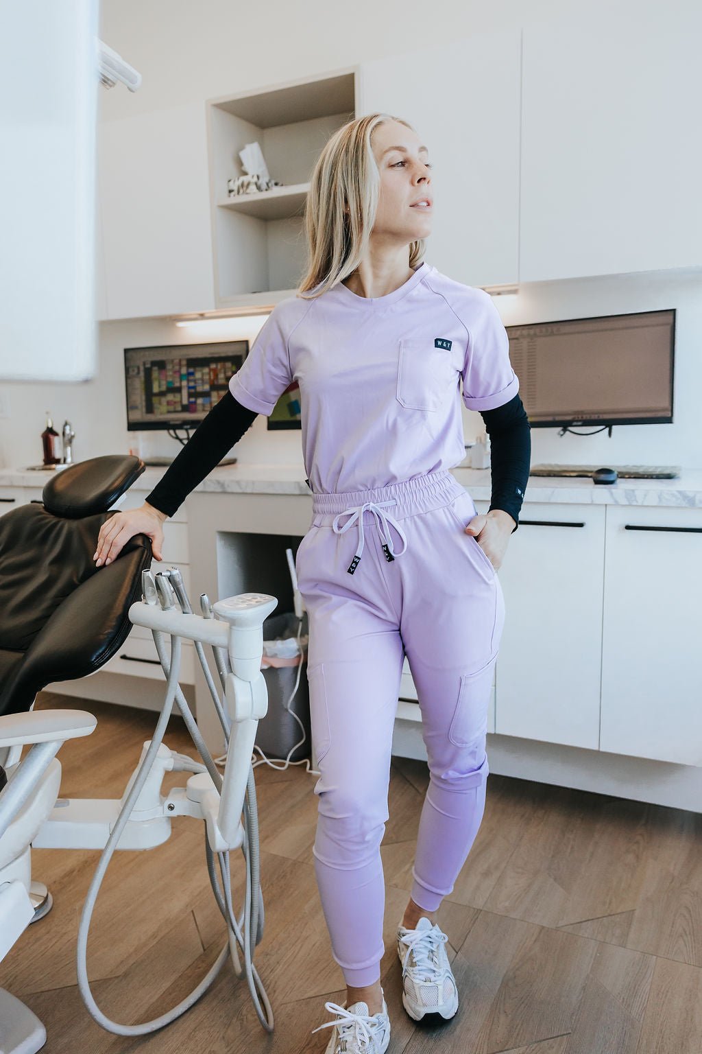 HAUT D'UNIFORME SHEPHERD - LILAS - WILL&YOU