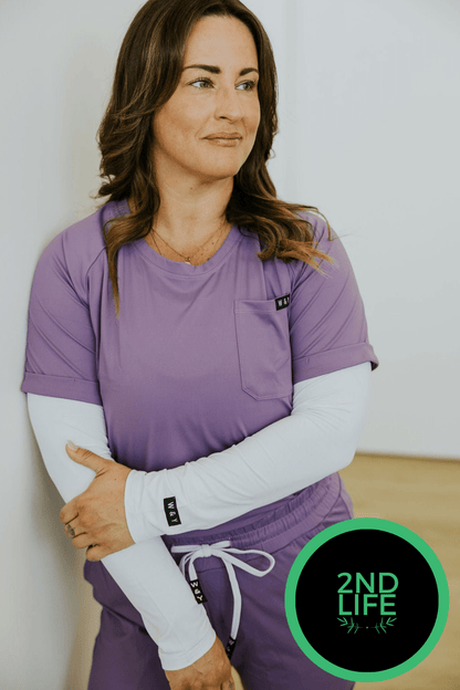 HAUT D'UNIFORME SHEPHERD - MAUVE - *2NDLIFE* - WILL&YOU