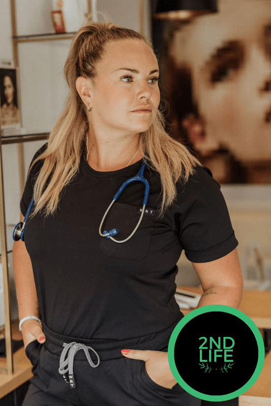 HAUT D'UNIFORME SHEPHERD - NOIR - *2NDLIFE* - WILL&YOU