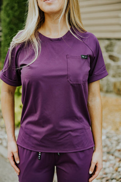 HAUT D'UNIFORME SHEPHERD -RAISIN - WILL&YOU