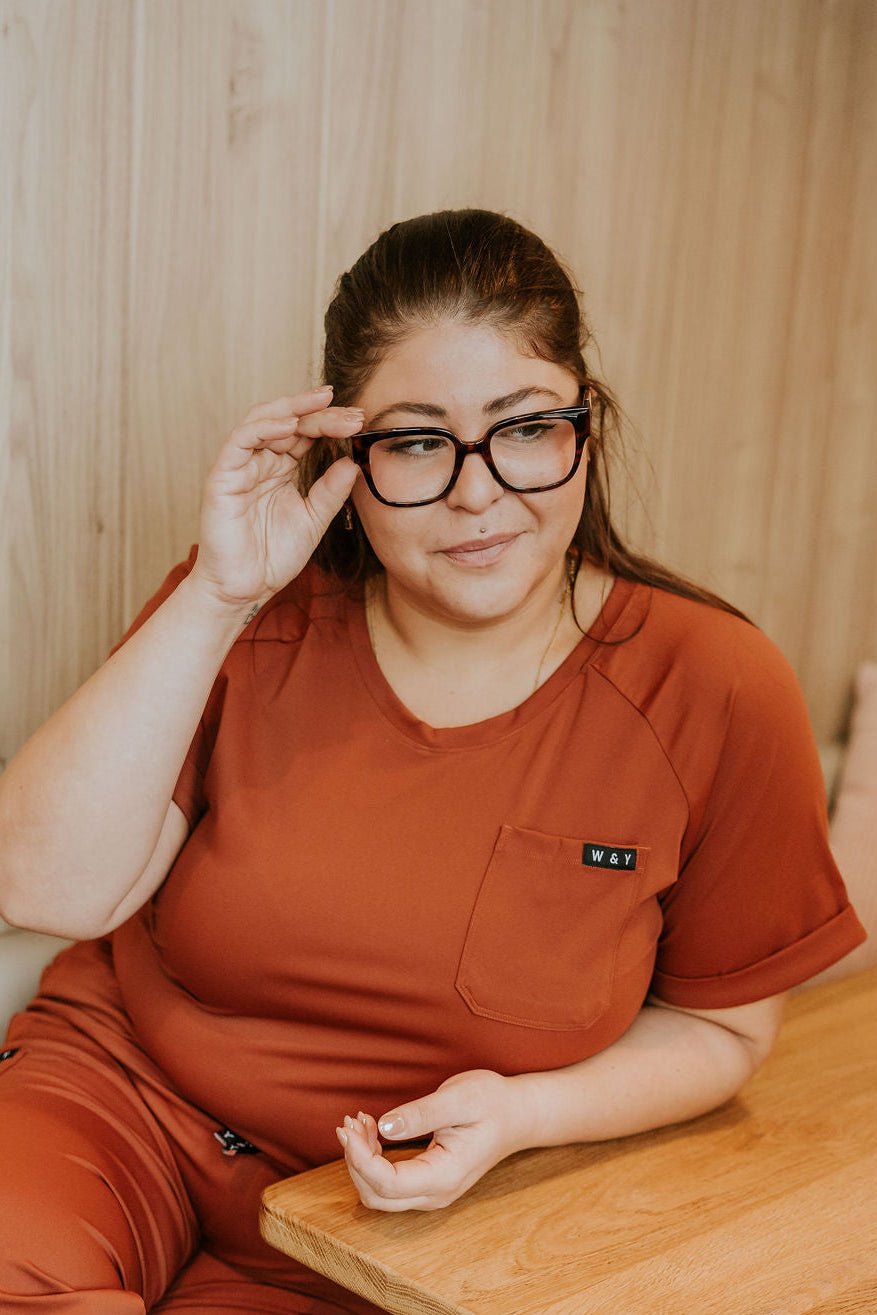 HAUT D'UNIFORME SHEPHERD - TERRACOTTA - WILL&YOU