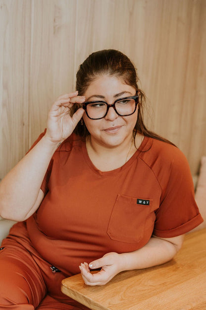 HAUT D'UNIFORME SHEPHERD - TERRACOTTA - WILL&YOU