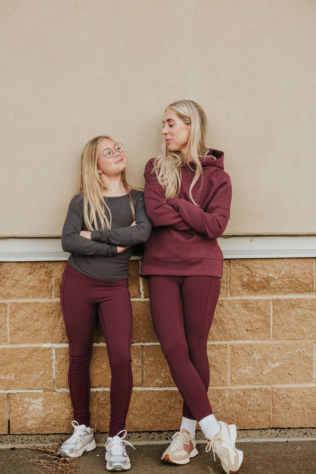 HOODIE AGNÈS - BOURGOGNE - WILL&YOU