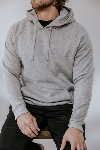 Hoodie homme - Gris en coton | 3 Suisses Hoodie homme - Gris en coton | 3 Suisses