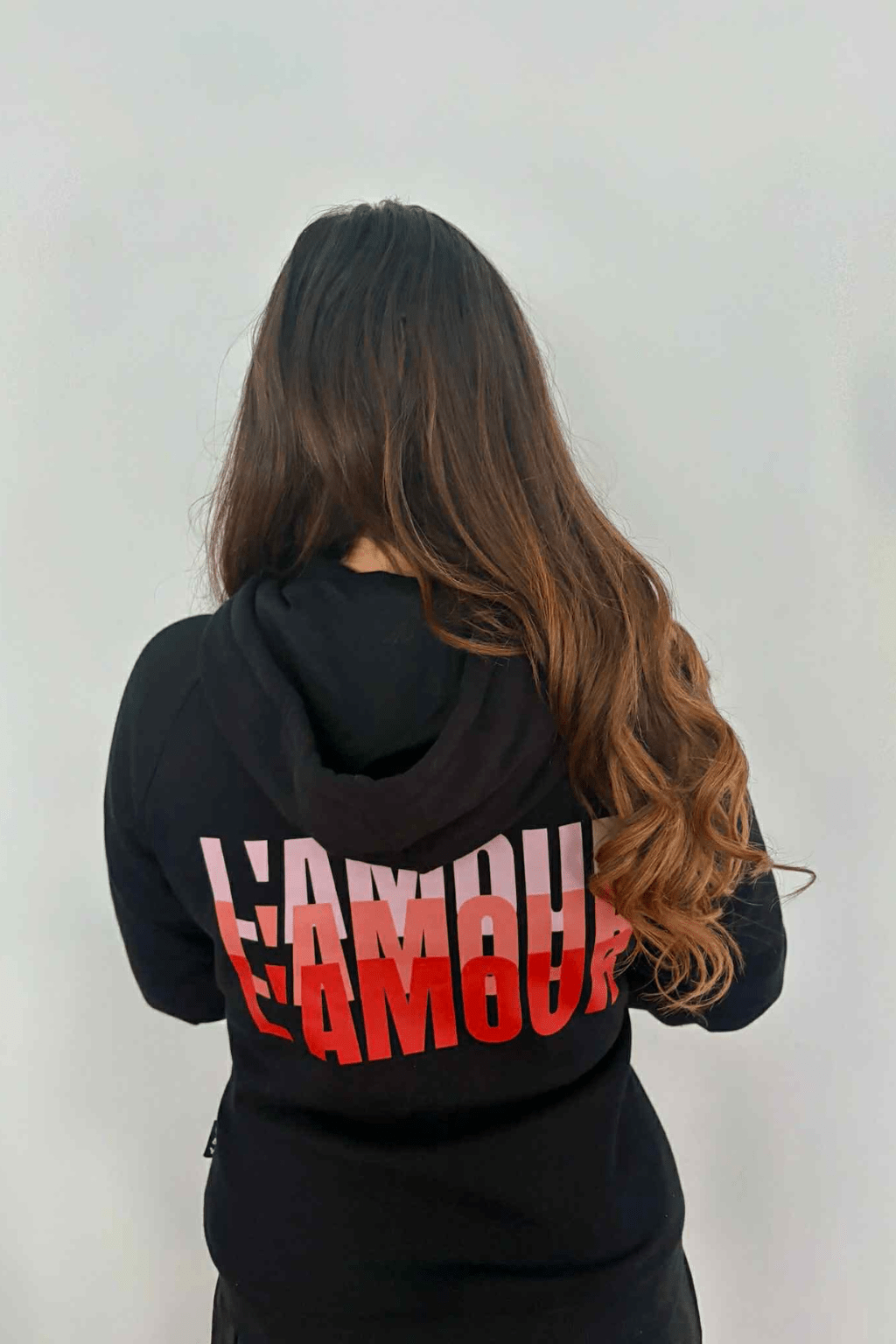 HOODIE WILLIAM CLOUTIER - L'AMOUR ROUGE - WILL&YOU