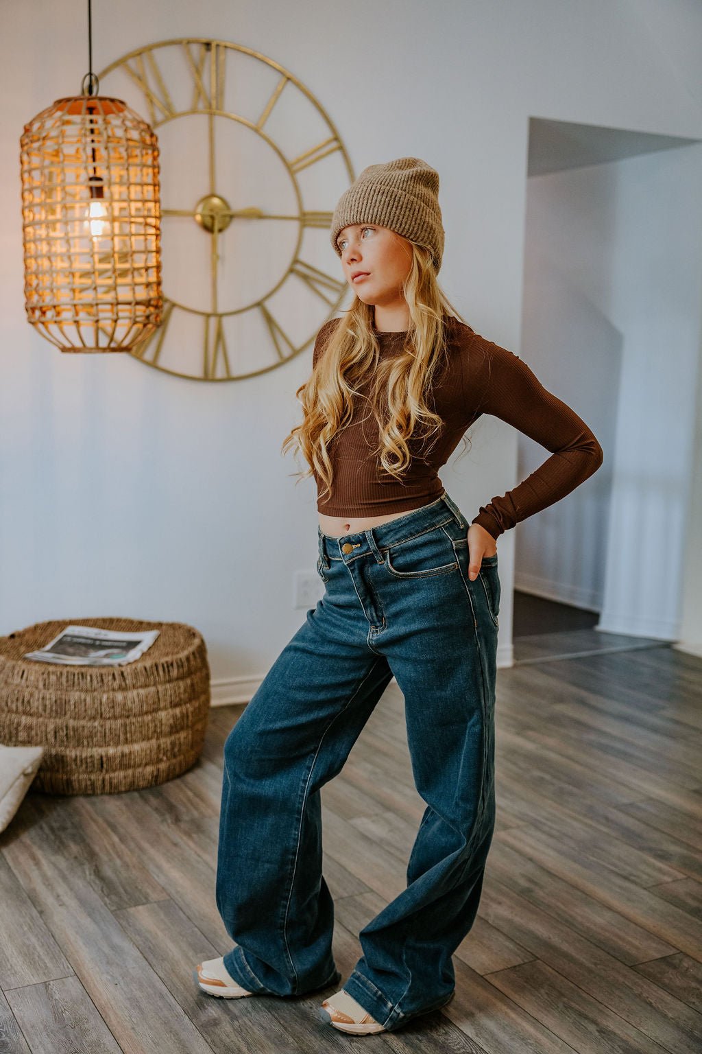 JEANS SASHA -DARK WASH - WILL&YOU