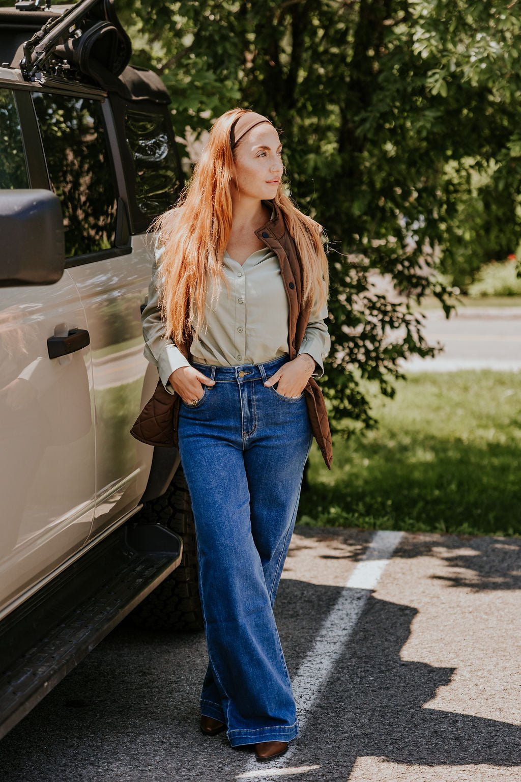 JEANS SASHA -DARK WASH - WILL&YOU