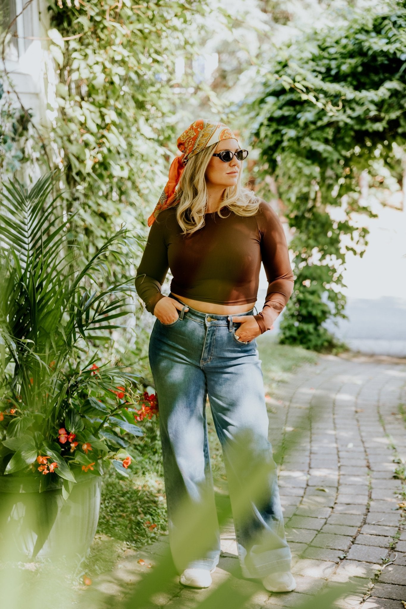 JEANS SASHA -MEDIUM WASH - WILL&YOU