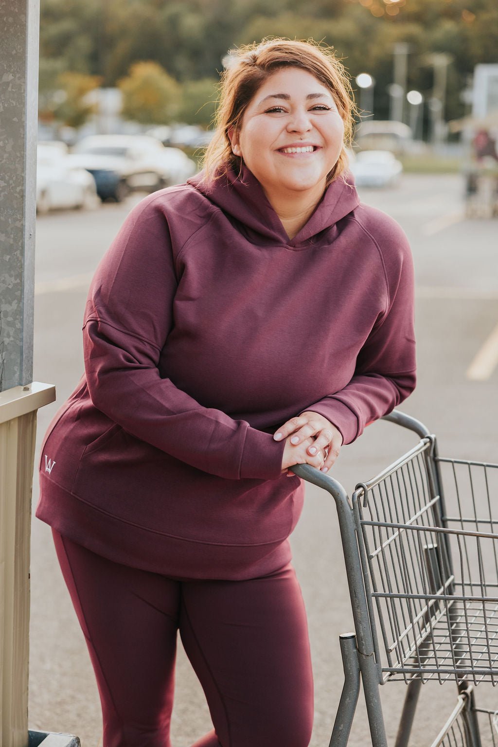 LEGGING SPORT LEXANNE - BOURGOGNE - WILL&YOU