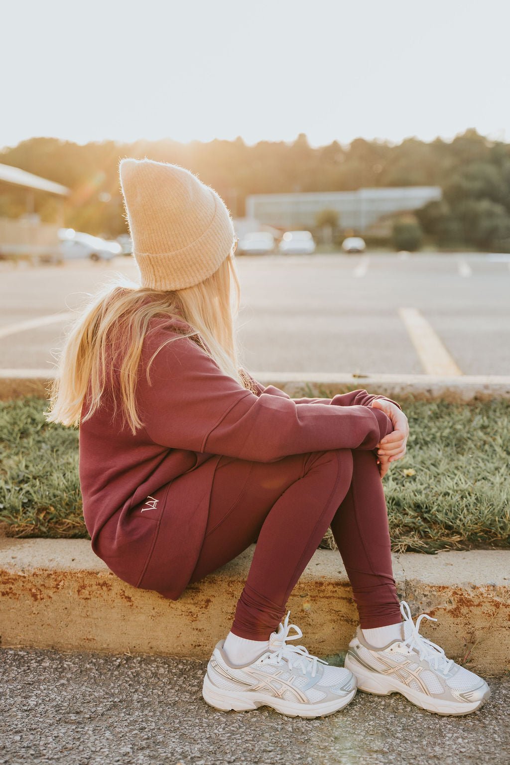 LEGGING SPORT LEXANNE - BOURGOGNE - WILL&YOU