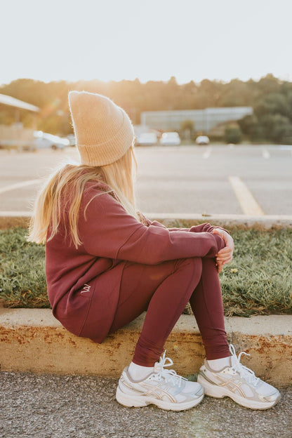 LEGGING SPORT LEXANNE - BOURGOGNE - WILL&YOU