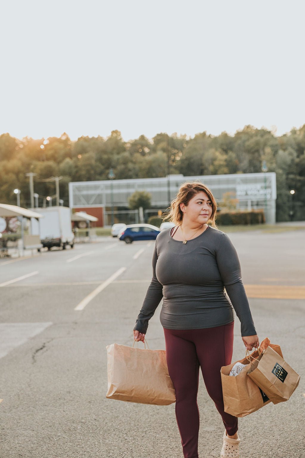 LEGGING SPORT LEXANNE - BOURGOGNE - WILL&YOU