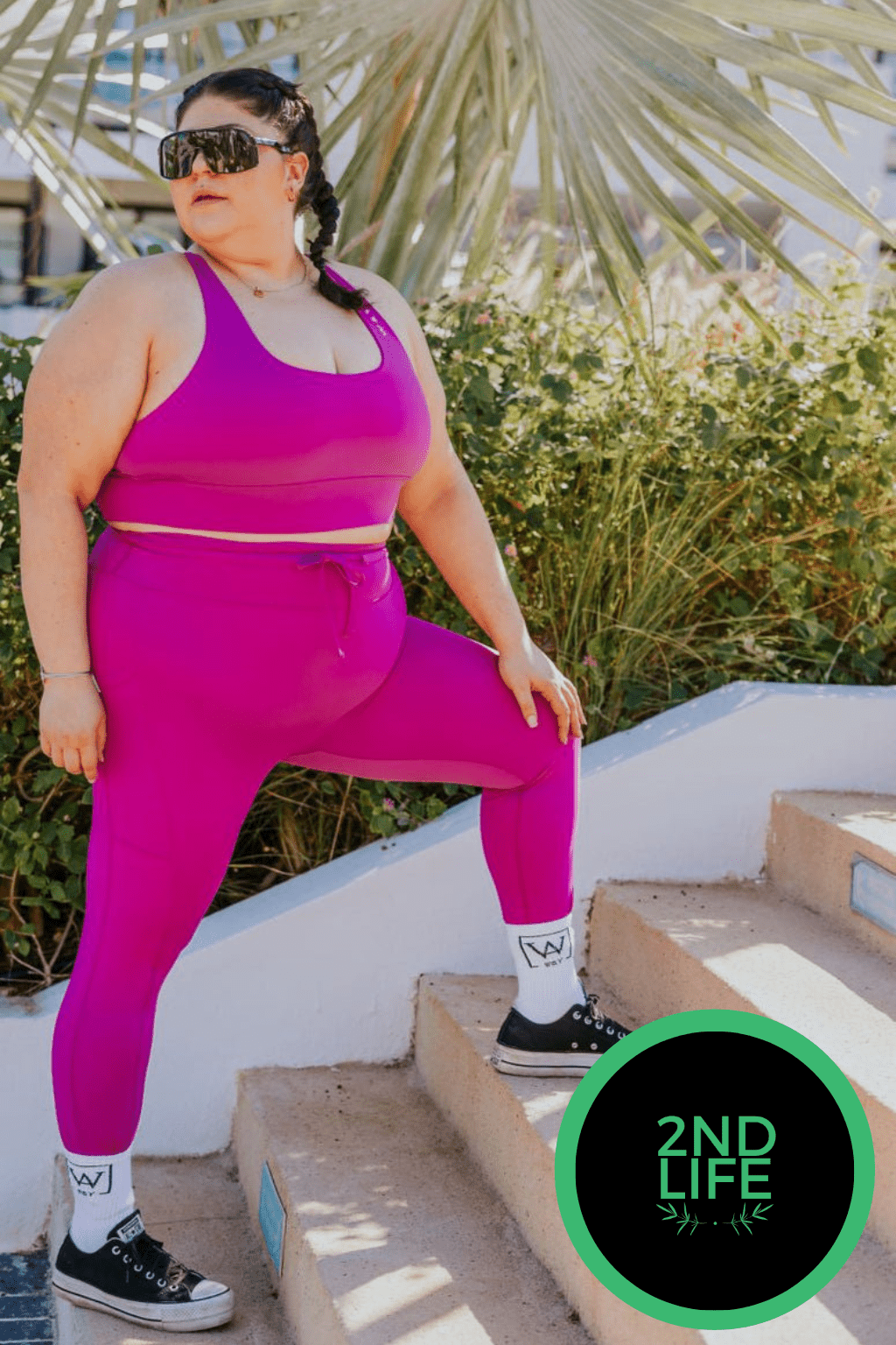 LEGGING SPORT OLY - MAGENTA - *2NDLIFE* - WILL&YOU