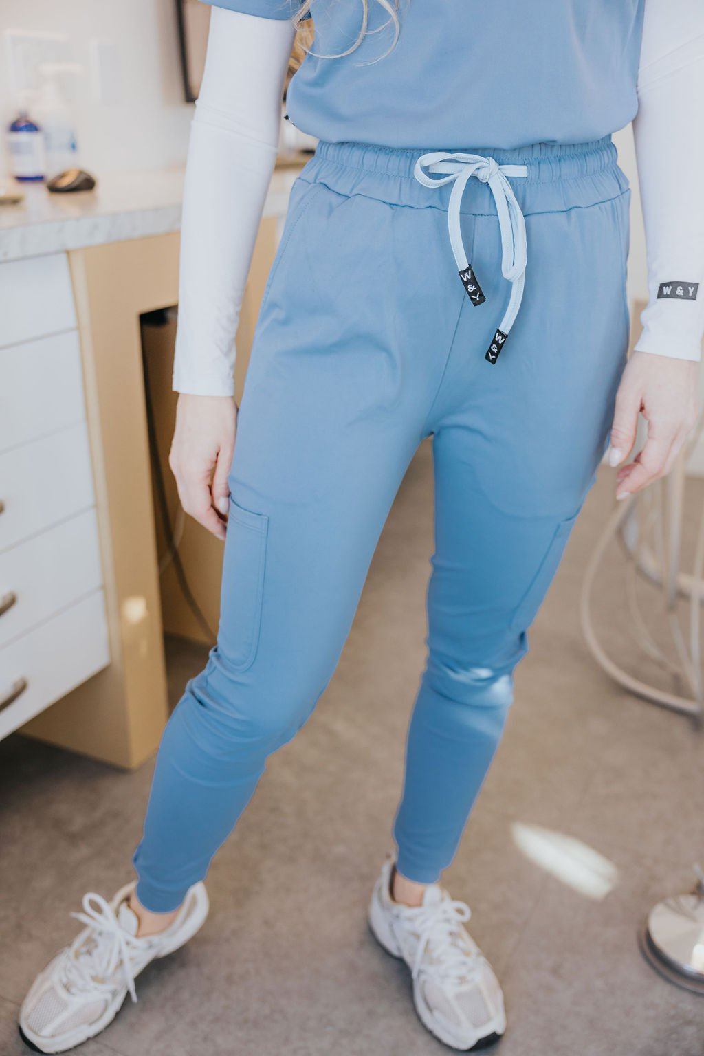 PANTALON D'UNIFORME SHEPHERD - BLEU ACIER - WILL&YOU