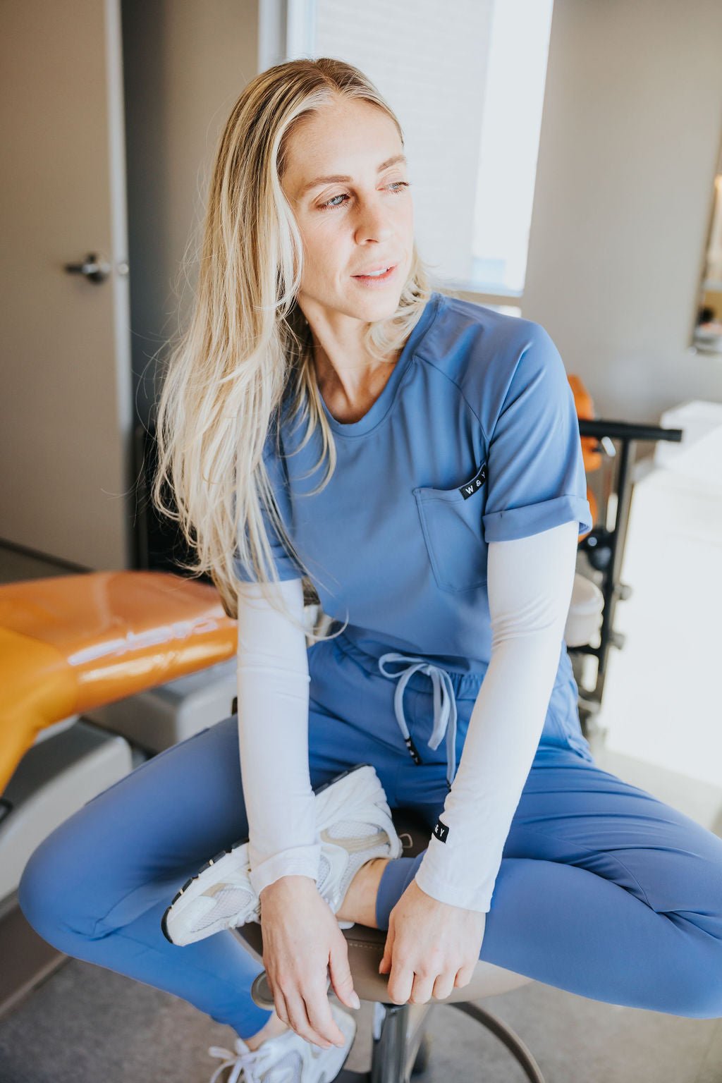 PANTALON D'UNIFORME SHEPHERD - BLEU ACIER - WILL&YOU