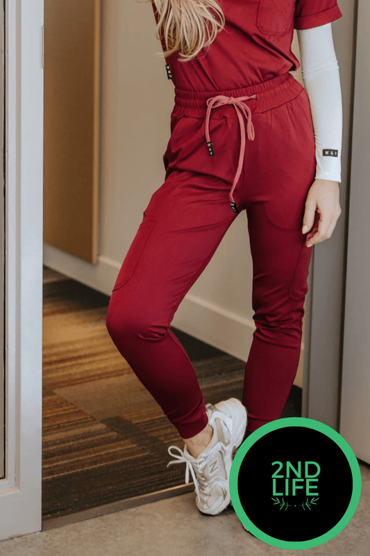 PANTALON D'UNIFORME SHEPHERD - BOURGOGNE - *2NDLIFE* - WILL&YOU