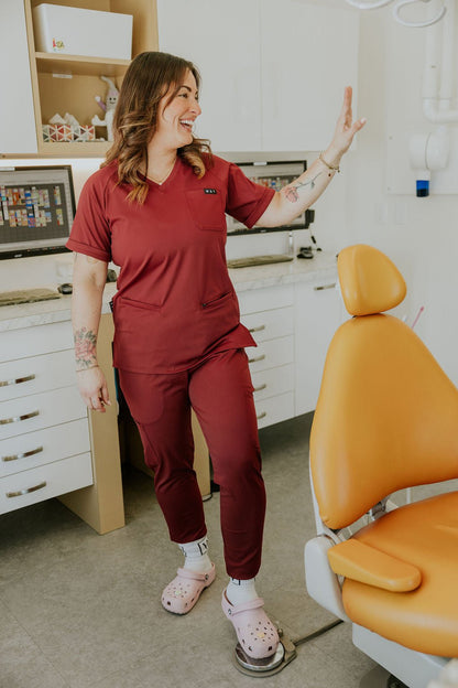 PANTALON D'UNIFORME SHEPHERD - BOURGOGNE - WILL&YOU