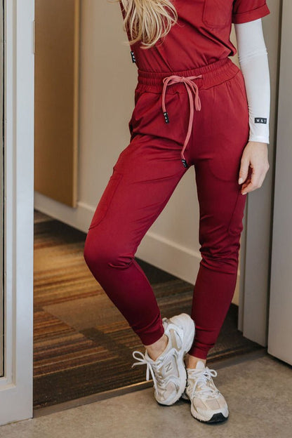 PANTALON D'UNIFORME SHEPHERD - BOURGOGNE - WILL&YOU