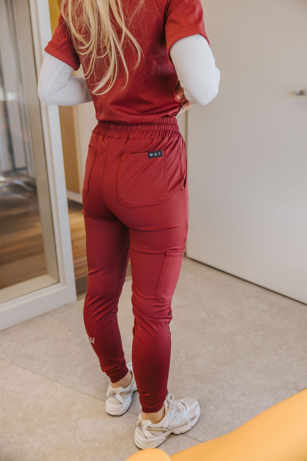 PANTALON D'UNIFORME SHEPHERD - BOURGOGNE - WILL&YOU