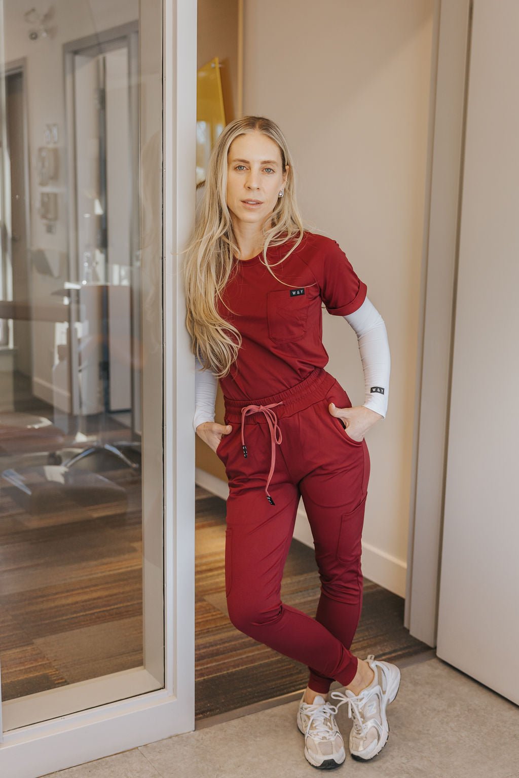 PANTALON D'UNIFORME SHEPHERD - BOURGOGNE - WILL&YOU