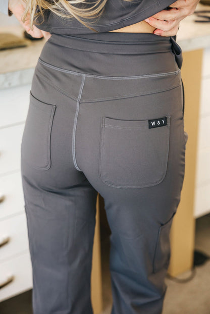 PANTALON D'UNIFORME SHEPHERD (COUPE DROITE) - CHARCOAL - WILL&YOU