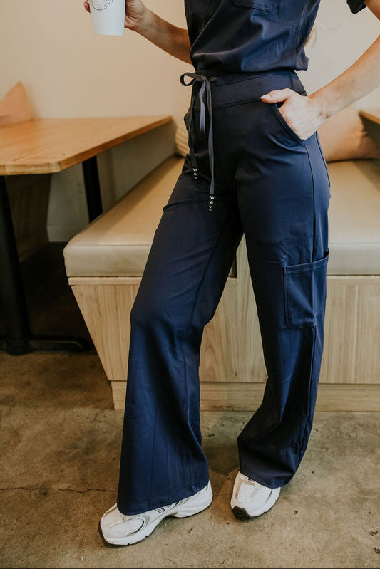 PANTALON D'UNIFORME SHEPHERD (COUPE DROITE) - MINUIT - WILL&YOU