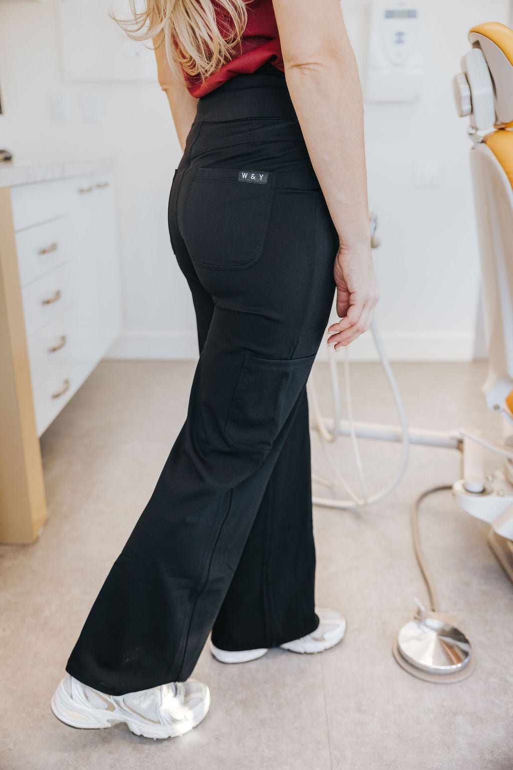 PANTALON D'UNIFORME SHEPHERD (COUPE DROITE) - NOIR - WILL&YOU