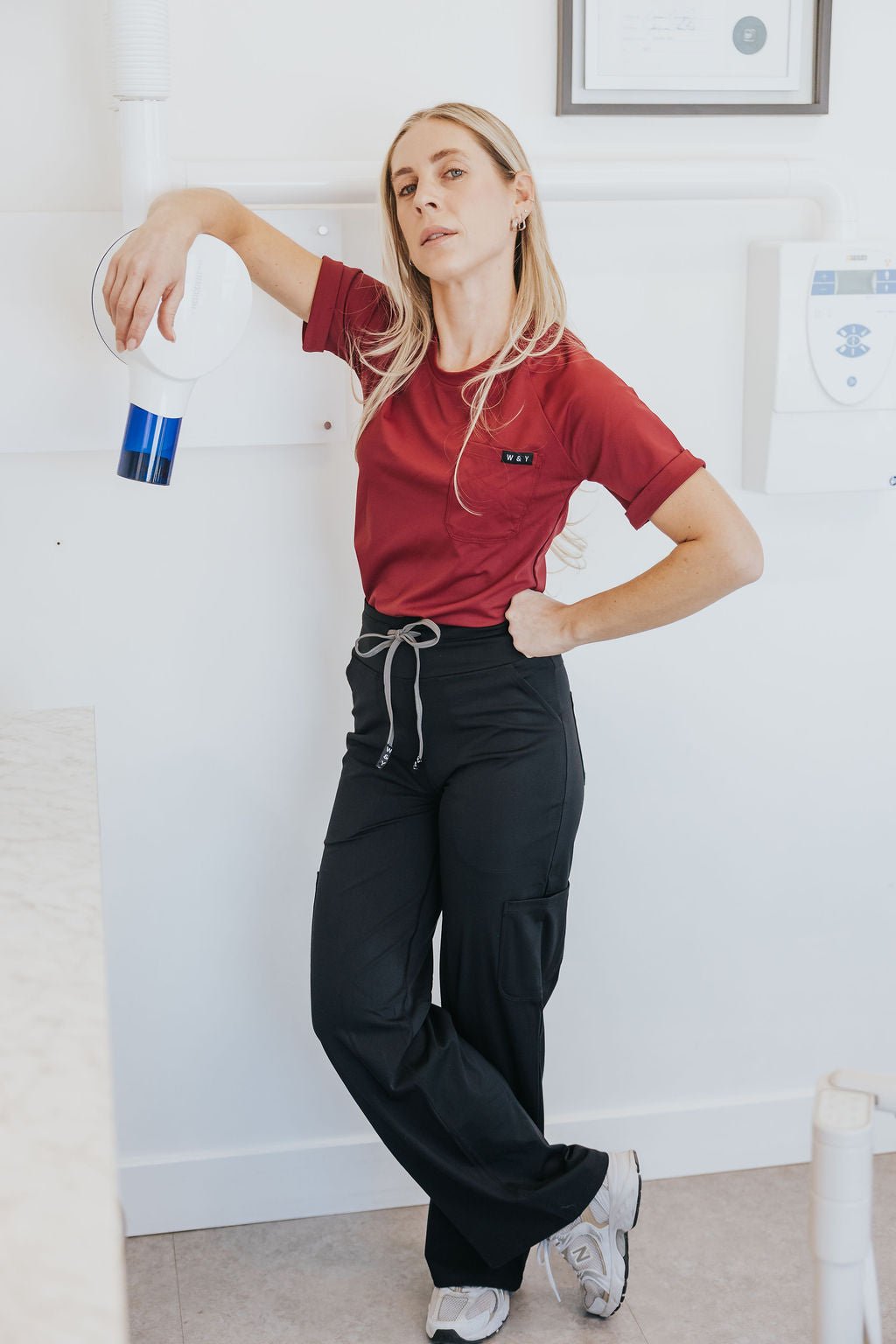 PANTALON D'UNIFORME SHEPHERD (COUPE DROITE) - NOIR - WILL&YOU