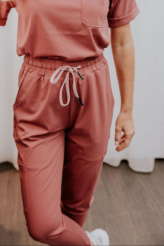 PANTALON D'UNIFORME SHEPHERD - FRAMBOISE - WILL&YOU