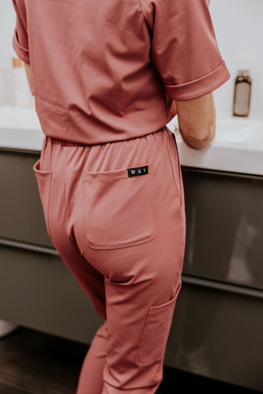 PANTALON D'UNIFORME SHEPHERD -FRAMBOISE-