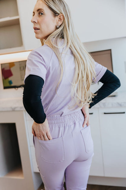 PANTALON D'UNIFORME SHEPHERD - LILAS - WILL&YOU