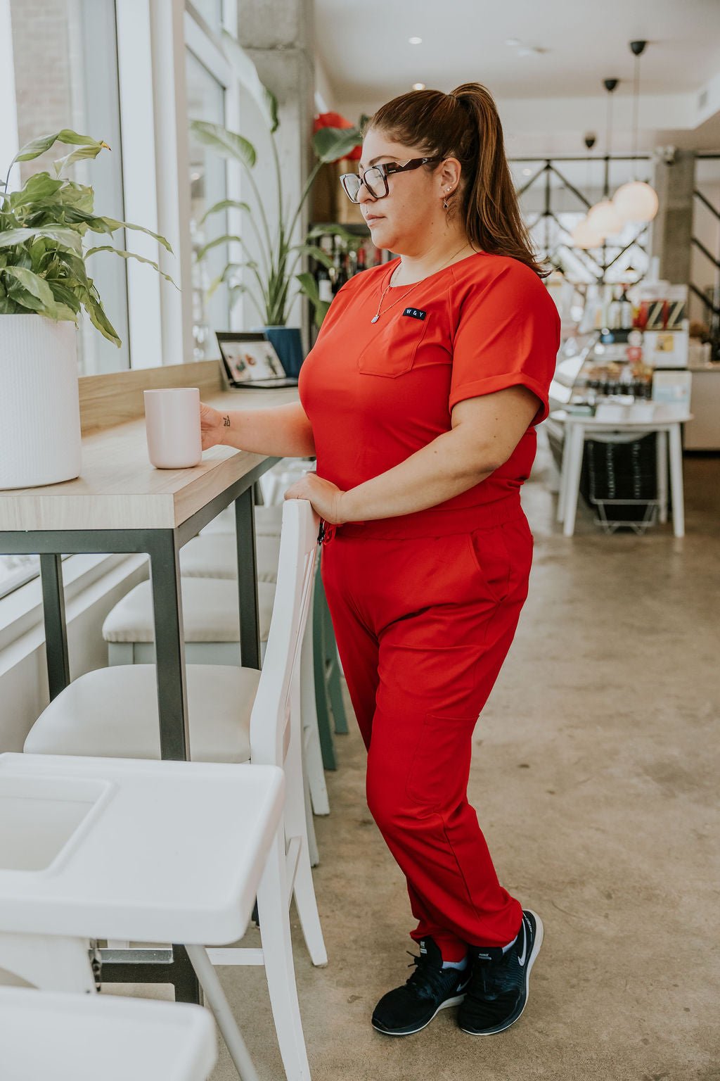 PANTALON D'UNIFORME SHEPHERD - ROUGE - WILL&YOU