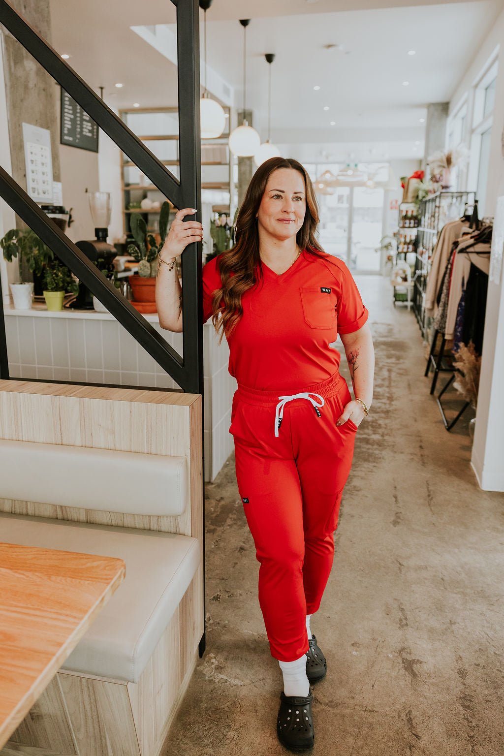 PANTALON D'UNIFORME SHEPHERD - ROUGE - WILL&YOU