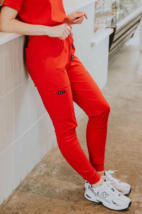 PANTALON D'UNIFORME SHEPHERD - ROUGE - WILL&YOU