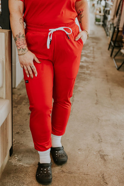PANTALON D'UNIFORME SHEPHERD - ROUGE - WILL&YOU