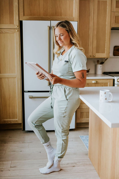 PANTALON D'UNIFORME SHEPHERD - SAUGE - WILL&YOU