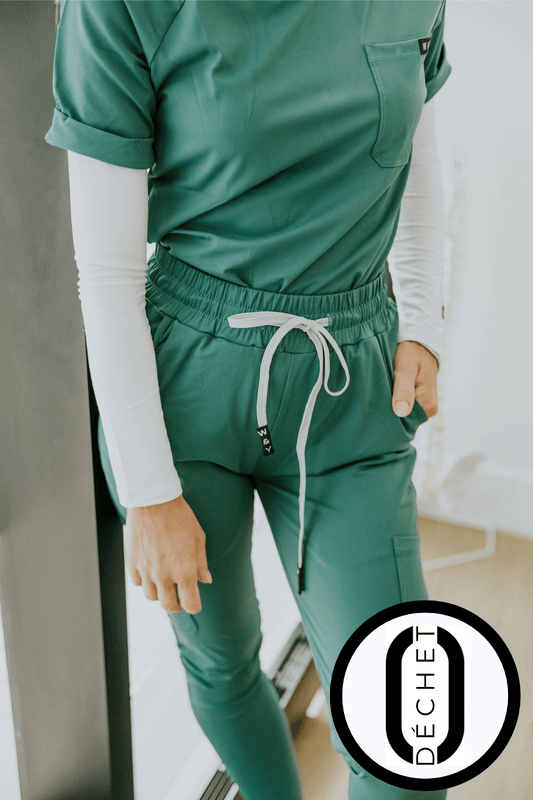 PANTALON D'UNIFORME SHEPHERD - VERT FORÊT - | ZÉRO DÉCHET | - WILL&YOU