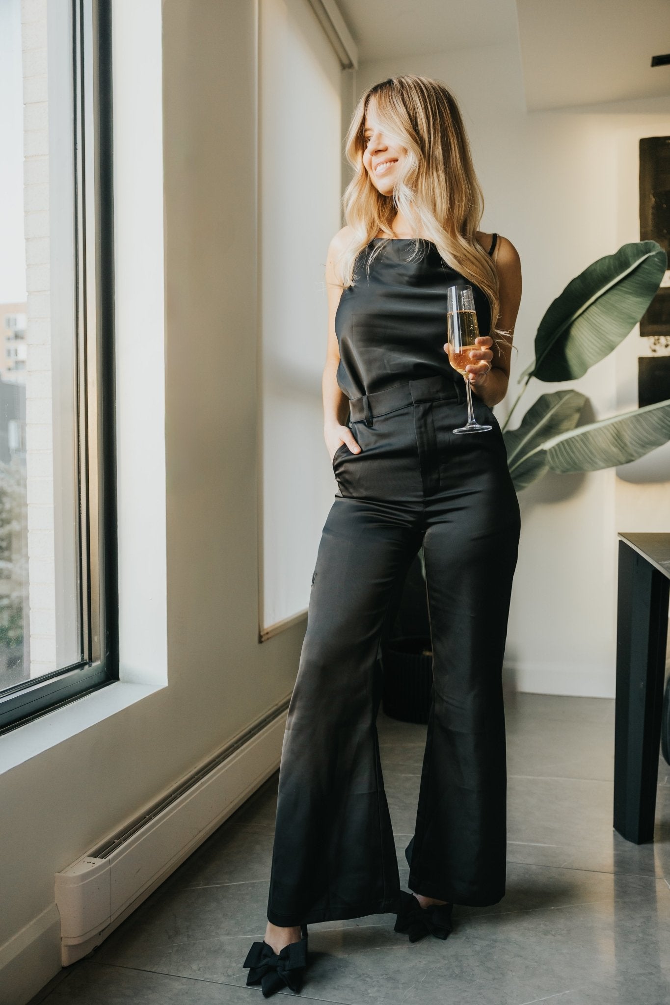 PANTALON ONYX - NOIR - WILL&YOU