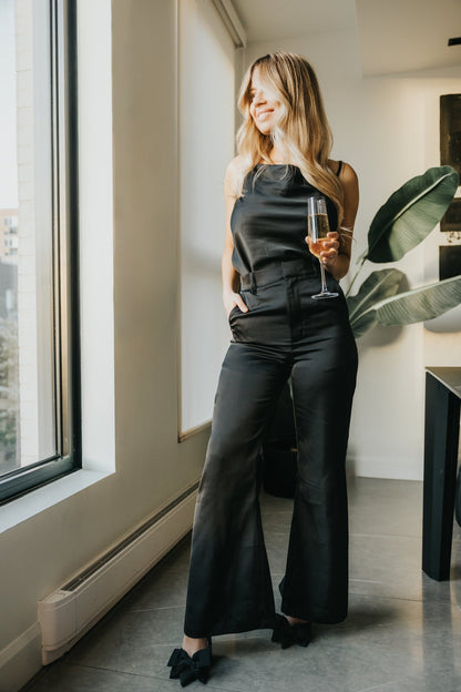 PANTALON ONYX - NOIR - WILL&YOU