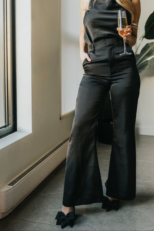 PANTALON ONYX - NOIR - WILL&YOU
