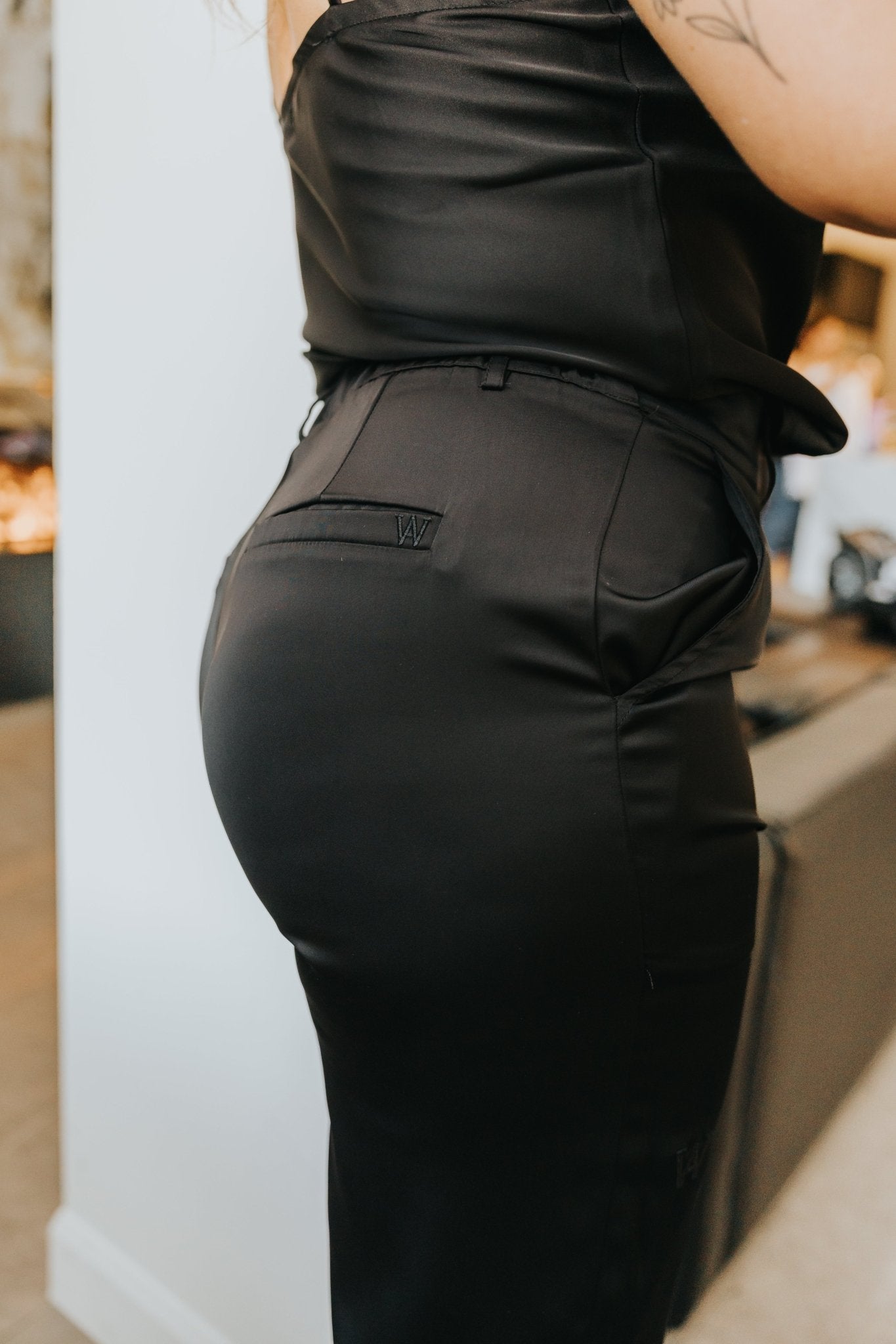 PANTALON ONYX - NOIR - WILL&YOU